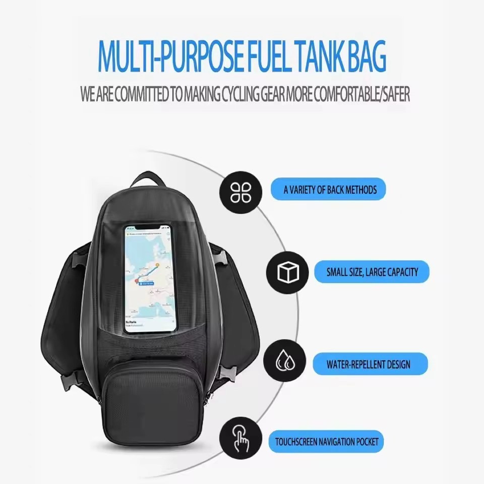 Motorcycle Fuel Tank Navigatio - đánh giá và giá Motorcycle Gear Backpack