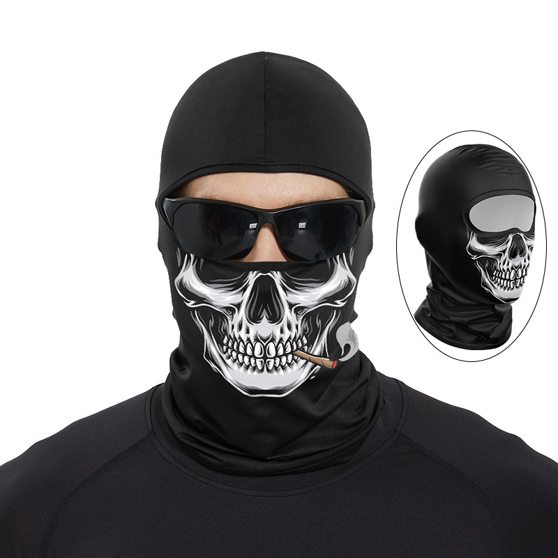 Funny Ape Mouth Skull Balaclav - đánh giá và giá Motorcycle Gear For Woman