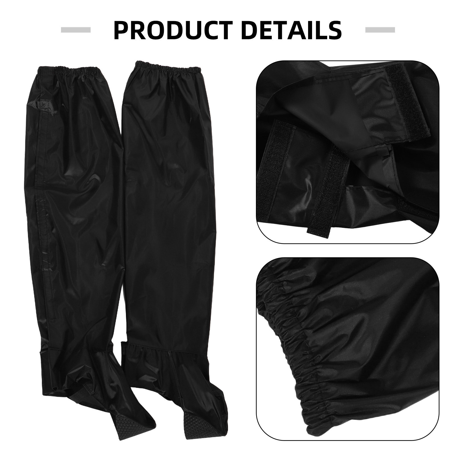 1 Pair Of Waterproof Rain Pant - đánh giá và giá Motorcycle Gear Mens